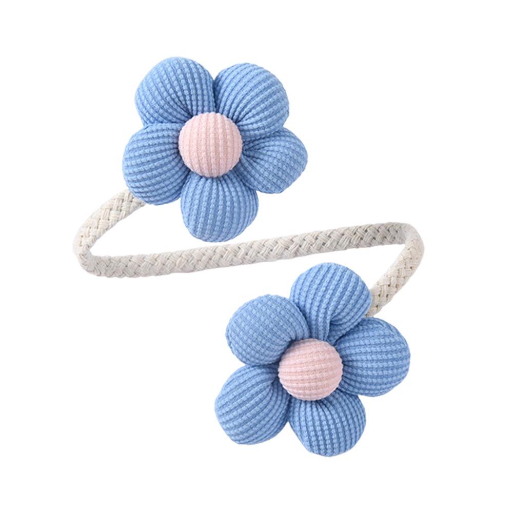 1Pcs Flower Shape Curtain Buckles No Punching Curtain Strap Curtain Hanging Rope  Home Decoration