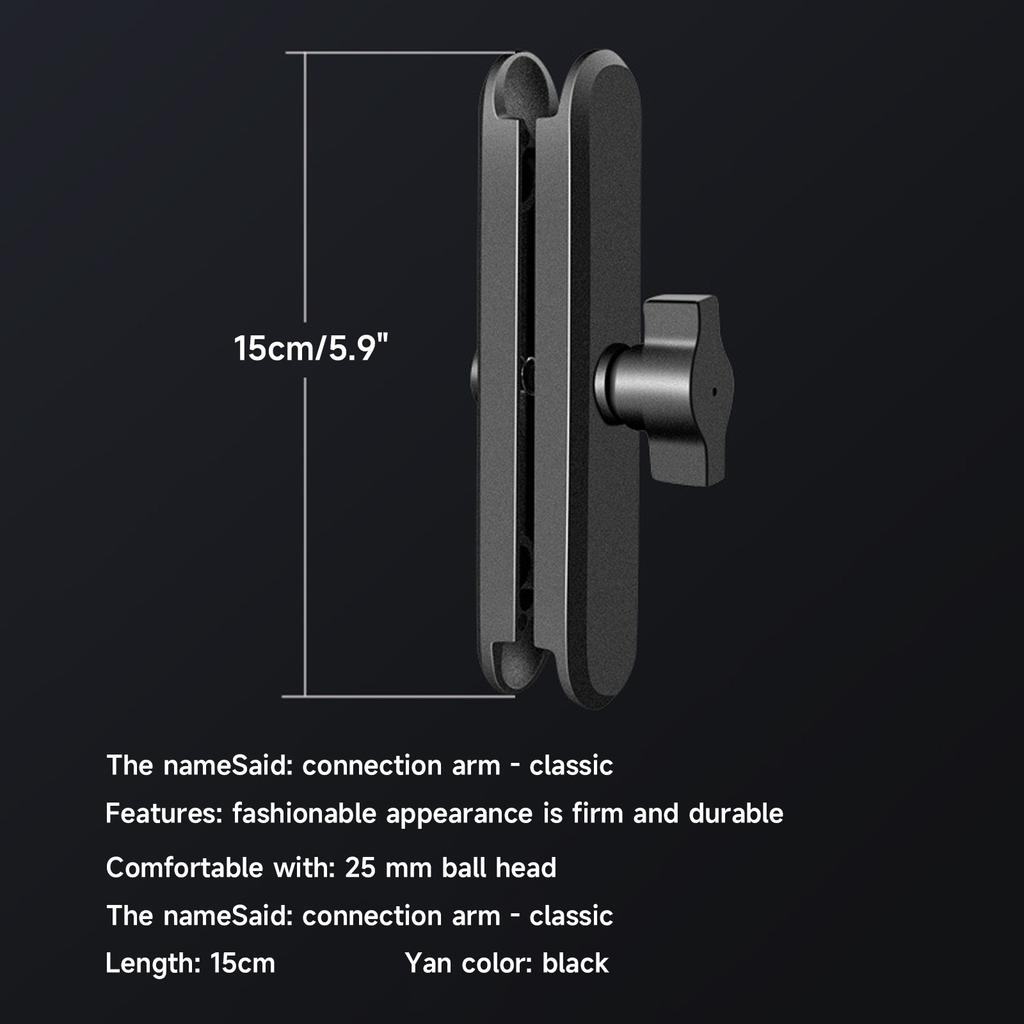 Надежный алюминиевый сплав RAM Mount с рычагом с двойным гнездом для основания шарового крепления 25 мм / 1 дюйм Простые в использовании аксессуары
