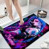 Custom Name Ballerina Cappuccino Carpet Rug Customizable Soft Washable Anti-Slip Home Living Room Sofa Mats Personalized Rug. 0909152