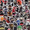 50 Cartoon Ninja Doodle Stickers DIY Decorative Guitar Notebook Suitcase DIY Waterproof