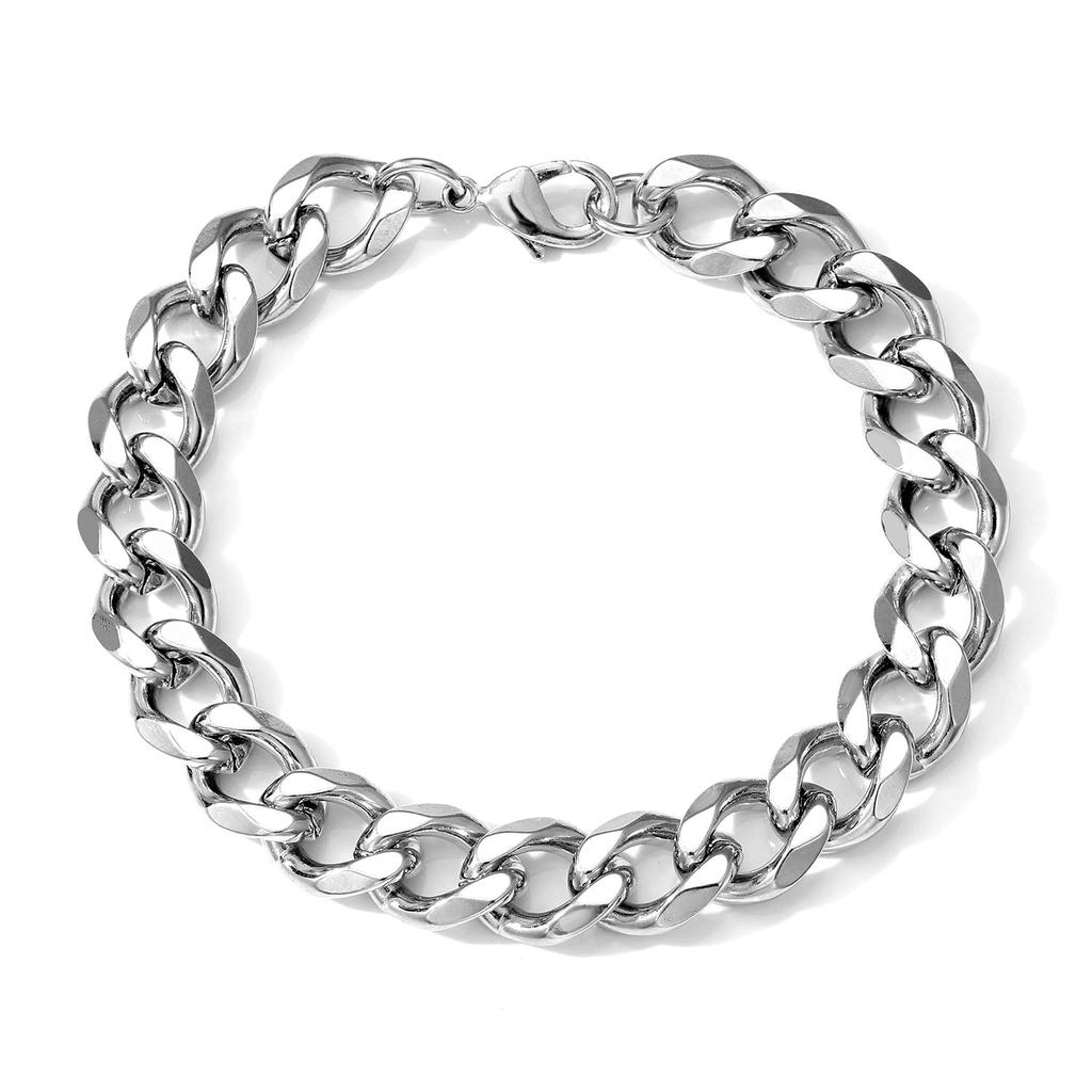 Motorcycle Men's Mobile Phone Shiny Bracelet Fashion Party Bracelet Chain Link Bracelet Hip Hop Jewelry Korean Simple Bracelet Men's Bracelet Women's