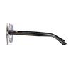 Gucci Letter Logo Pilot Style Sunglasses Men sunglasses Silver GCGG0528S00763