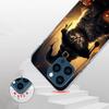 Black Kitten Halloween Pumpkin Phone Case For iPhone 17 Air 11 13 Mini 14 15 Plus 16 12 Pro Max 16E SE 7 8 Pattern Soft TPU Back