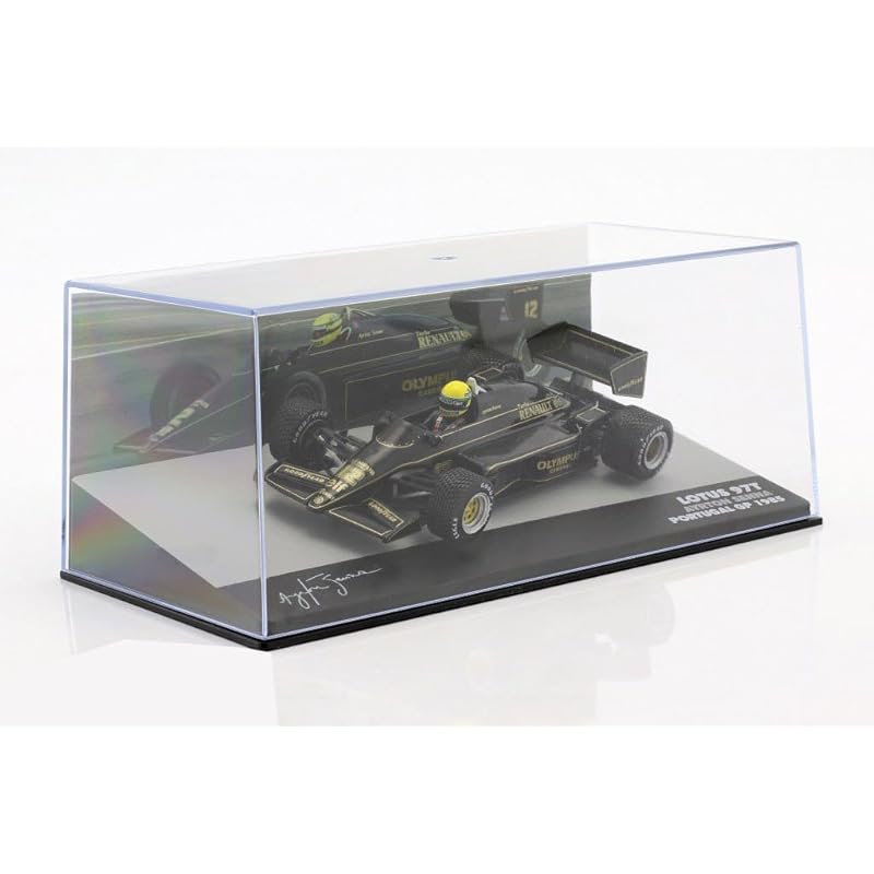 Altaya 1/43 масштаб Lotus Renault F1 97T 1985 Гран-при Португалии Айртон Сенна ATLAS литая модель автомобиля [Б/у]