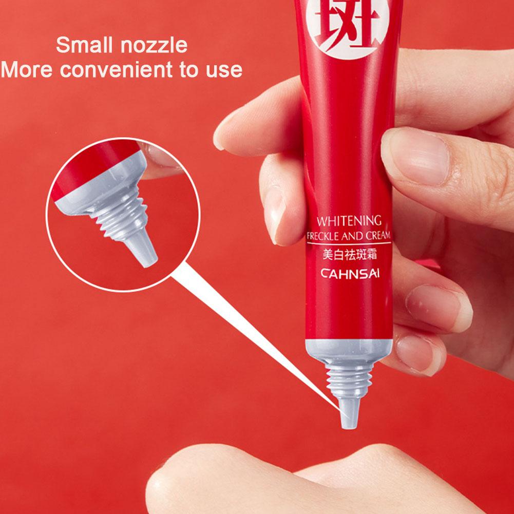 Freckle Removing Dark Spot Corrector Cream 20g Plant Lotion Lightening Anti-Age Extract Whiteni U4K2