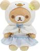 San-X Rilakkuma "Swan and Golden Flower" Plush Toy, Rilakkuma MF86701