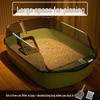 Extra Large High-Sided Cat Litter Box - Anti-Splash, Thickened Design