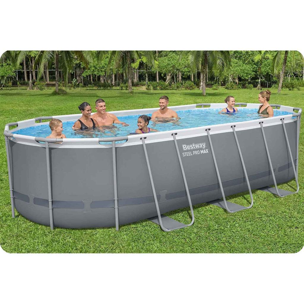 Каркасный садовый бассейн 549 X 274 X 122 см 17-в-1 Bestway 56710