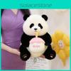 Panda Plush Cake Toys Cute Stuffed Animal Dolls Cartoon Kids Gifts Birthday