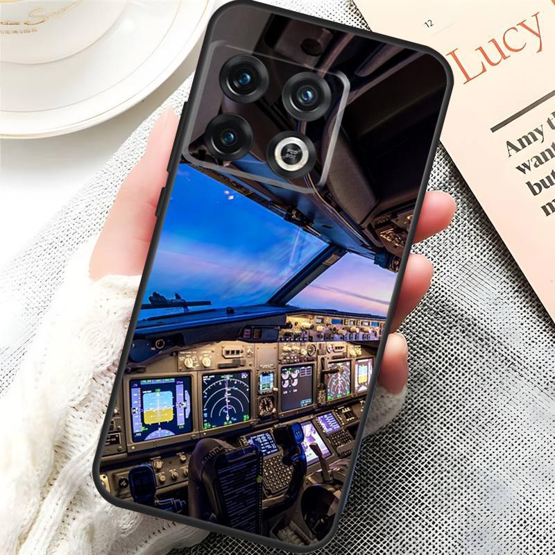 Flight Instruments Cockpit Cover For OnePlus 15 13 13R 13T 12 12R 10T 11 10 Pro OnePlus Nord 5 CE 3 4 Lite N20 N30 Case