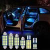 For Nissan Sentra Sylphy B17 2012 2013 2014 2015 2016 4pcs 12v Car LED Bulbs Kit Interior Dome Light Reading Lamps