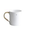 GLOCAL STANDARD PRODUCTS SUBAME RATTAN Mug Size Swallow Coffee Rattan Mug White L L/WHITE