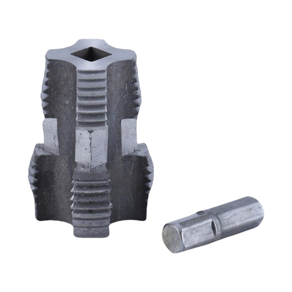 1/2-дюймовый 3/4-дюймовый инструмент для внутренней резьбы водопроводной трубы для ПВХ пластиковых труб, ручная электрическая дрель, ручной инструмент