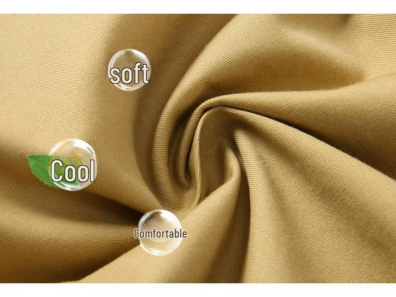 Мужские повседневные летние шорты из чистого хлопка для пап и дедушек среднего возраста