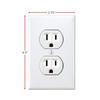 Fake Power Outlet Prank Wall Decal - Fool's Day Vinyl Sticker