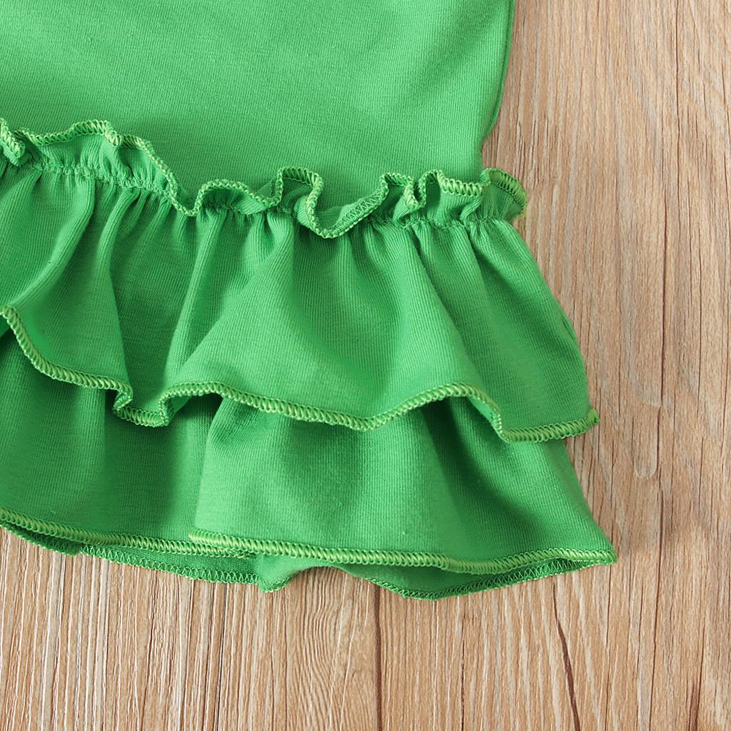 Девочки Рождественский Санта комплект одежды для мальчиков Топы и штаны Расклешенные наряды