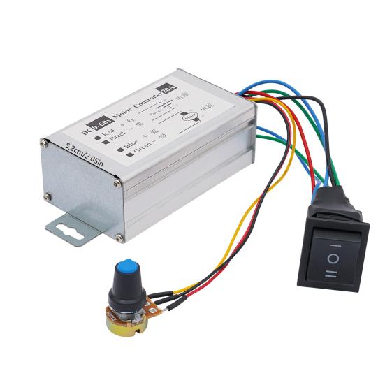 Плата управления PWM 1200 Вт Контроллер скорости двигателя Универсальный безопасный в использовании ШИМ-контроллер для электродвигателя Аксессуары