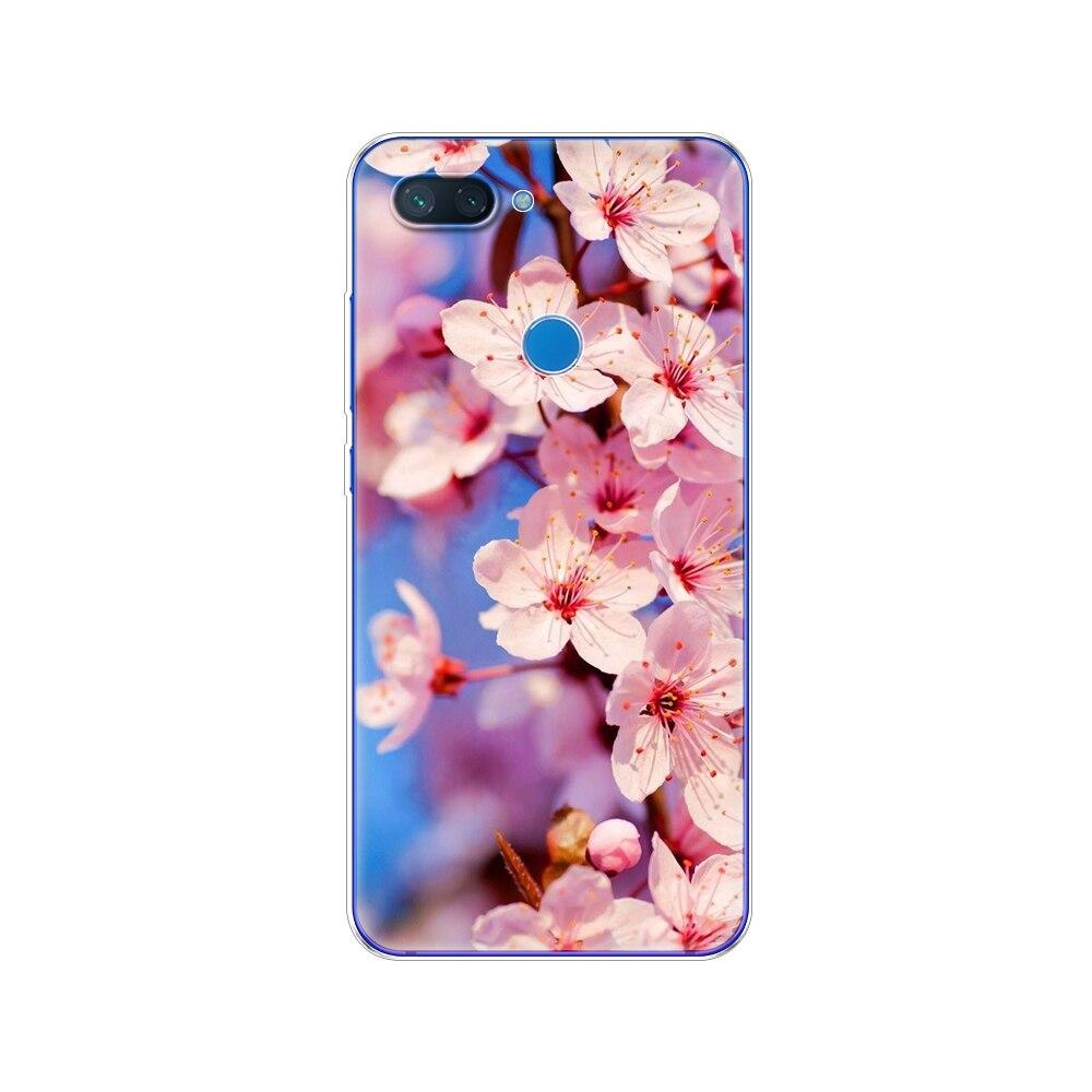 Силиконовый чехол для xiaomi mi 8 LITE, чехол 6,26 дюйма, прозрачный чехол из ТПУ для xiaomi mi 8 lite, задняя крышка для xiaomi mi 8, чехол, сумка-капа