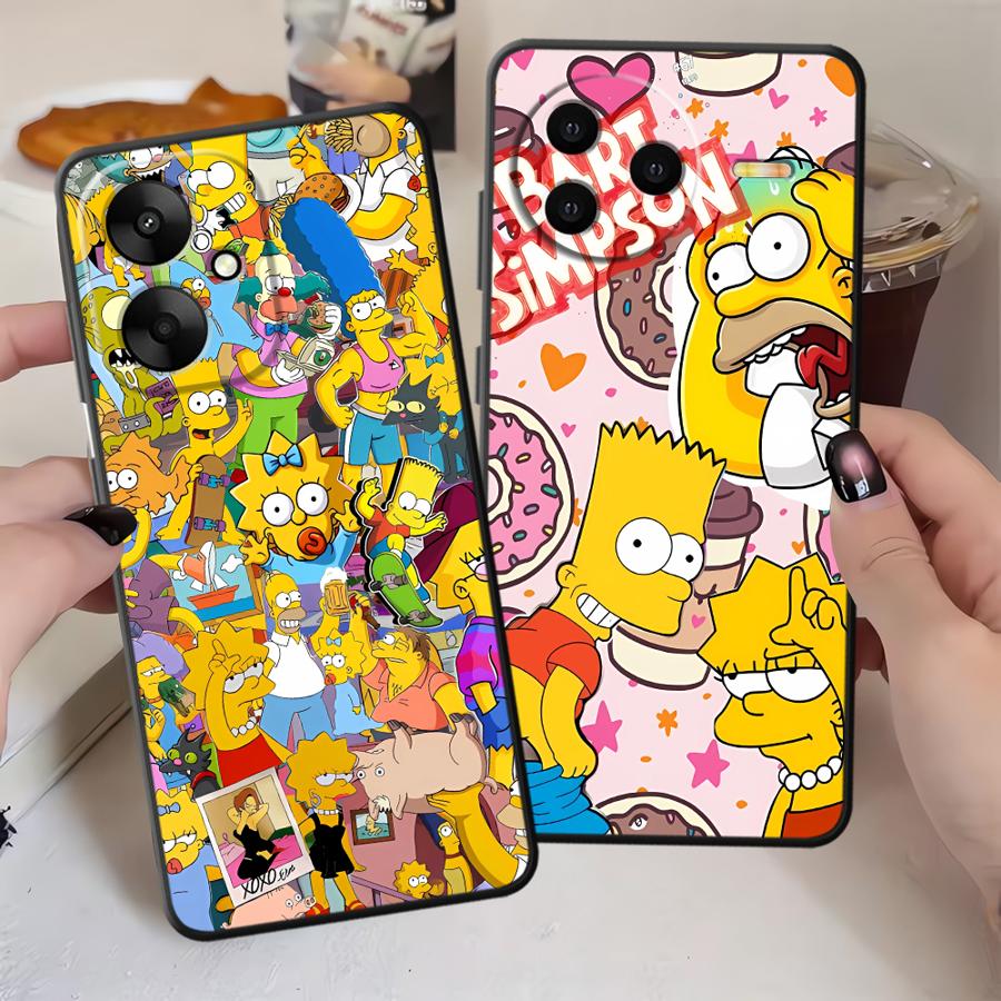 Case for Xiaomi Redmi 9T 12 12C K40 K50 Gaming 10 A1 A2 Plus 9A 9C K60 A5 13C Funda Phone Cover The S-simpsons