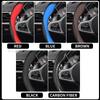 Чехол на руль из карбоновой кожи для BYD Atto 3 Tang F3 E6 Yuan Plus Song Max F0 Qin G3 I3 Han Auto Accessories