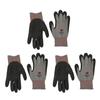 3M 3M Work Gloves Comfort Grip Gloves Multi Type Gray S Size 3 Pair Pack GLOVE GRA S 3PA