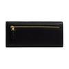 Coach Мира 19 Длинный Классический Кожаный Кошелек Женский кошелек Черный CAO17-B4BK