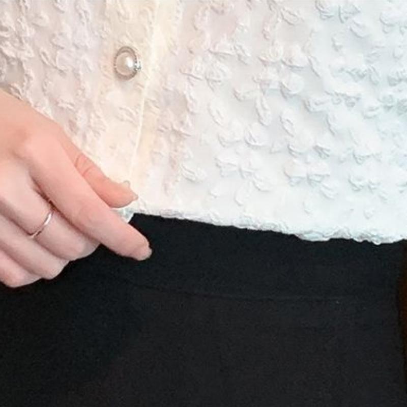 WTEMPO Брендовая модная рубашка с короткими рукавами и пузырьковыми рукавами, женская летняя темпераментная рубашка с квадратным воротником и сотней бус