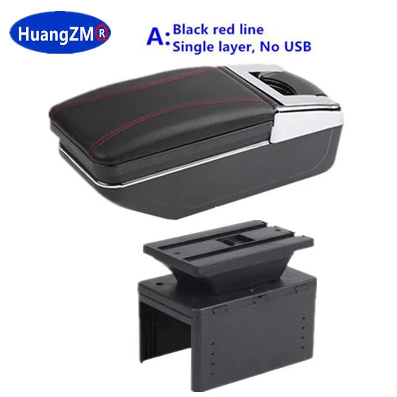 Universal Car Armrest Box Universal Center Centre Console Armrest Large space Central Store Content box with cup holder ashtray