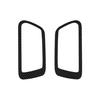 2Pcs Carbon Fiber Interior Front Door Handle Cover Trim For Toyota Sienna