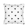 Mickey Cartoon Pillowcase Polyester Cushion Cover Decor Pillow Case Cover Home Square 45X45cm