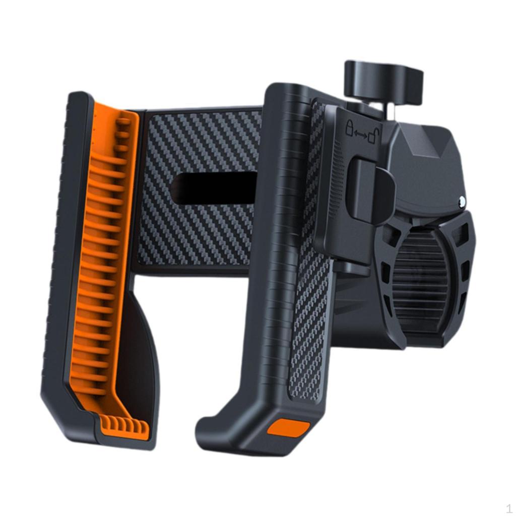 Держатель для телефона на велосипеде, крепление для смартфона на мотоцикле с диагональю 4,5–7 дюймов, прочные электрические скутеры премиум-класса