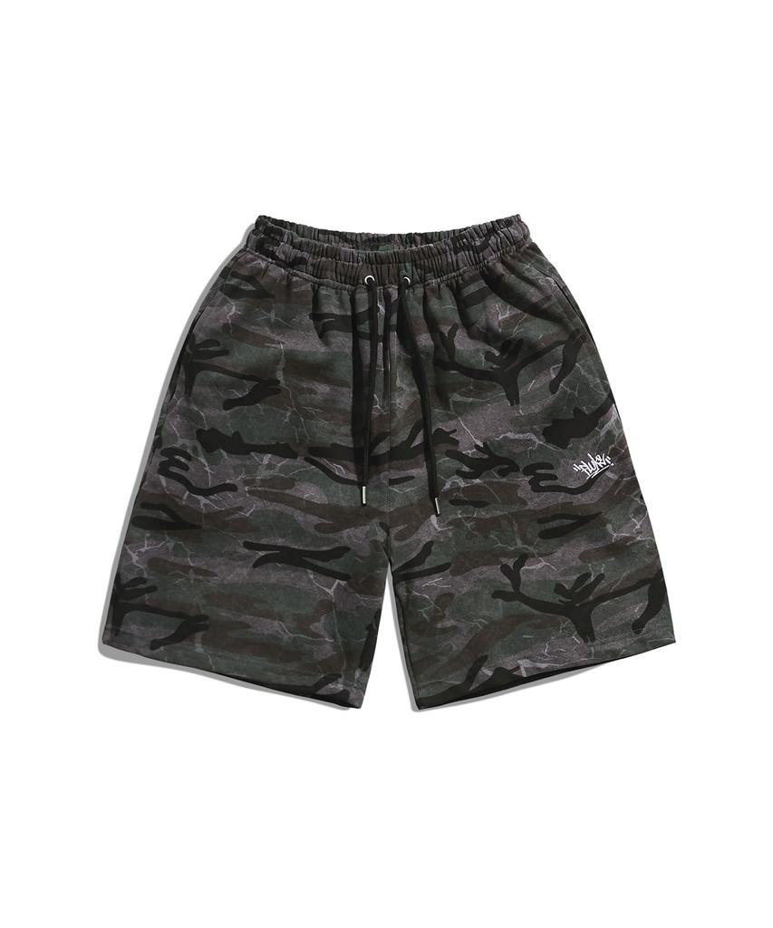 Шорты Peullukeu Camo Easy Elastic Серые Fsp359