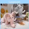 Adorable Plush Elephant Toy Stuffed Animal Cute Doll Perfect Birthday Gift Soft Hug Pillow
