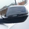 For Honda CRV CR-V 2017- Car Rearview Side Mirror Cover Wing Cap Sticker Exterior Door Rear View Case Trim Carbon Fiber Auto