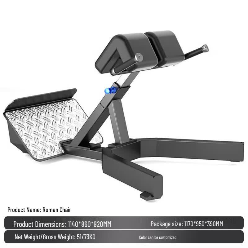 TEZEWA Commercial Adjustable Hyperextension Roman Chair