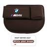 BEKV7 Universal Car Seat Gap Filler Phone Key Water Cup Storage Box For BMW M Performance E36 E46 E60 E90 E91 E92 E93 F30 F20