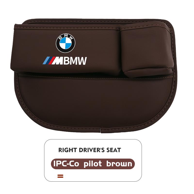 BEKV7 Universal Car Seat Gap Filler Phone Key Water Cup Storage Box For BMW M Performance E36 E46 E60 E90 E91 E92 E93 F30 F20