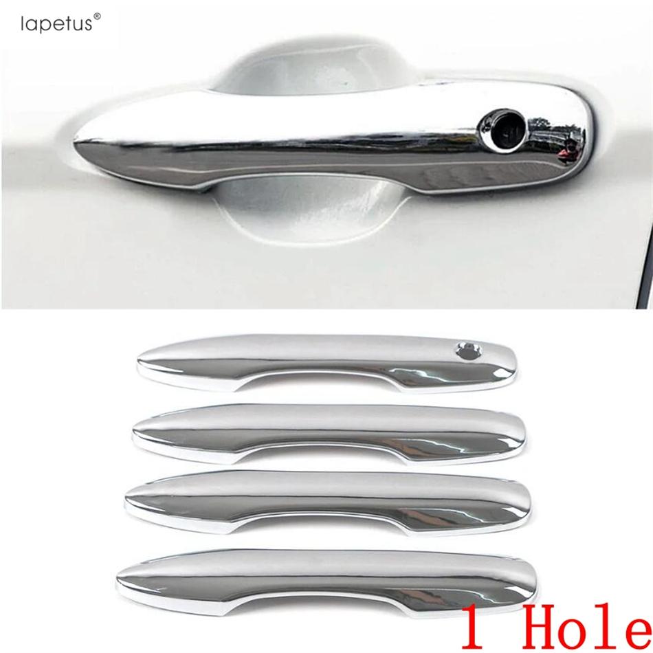 Car Outer Door Handle Protector Cover Trim ABS Chrome Black Carbon Accessories For Toyota Camry Corolla Avalon Prius - 2025