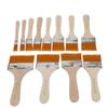 Nylon Hair Oil Painting Brushes Set: 12 Sizes, 5mm Thick Wooden Handles