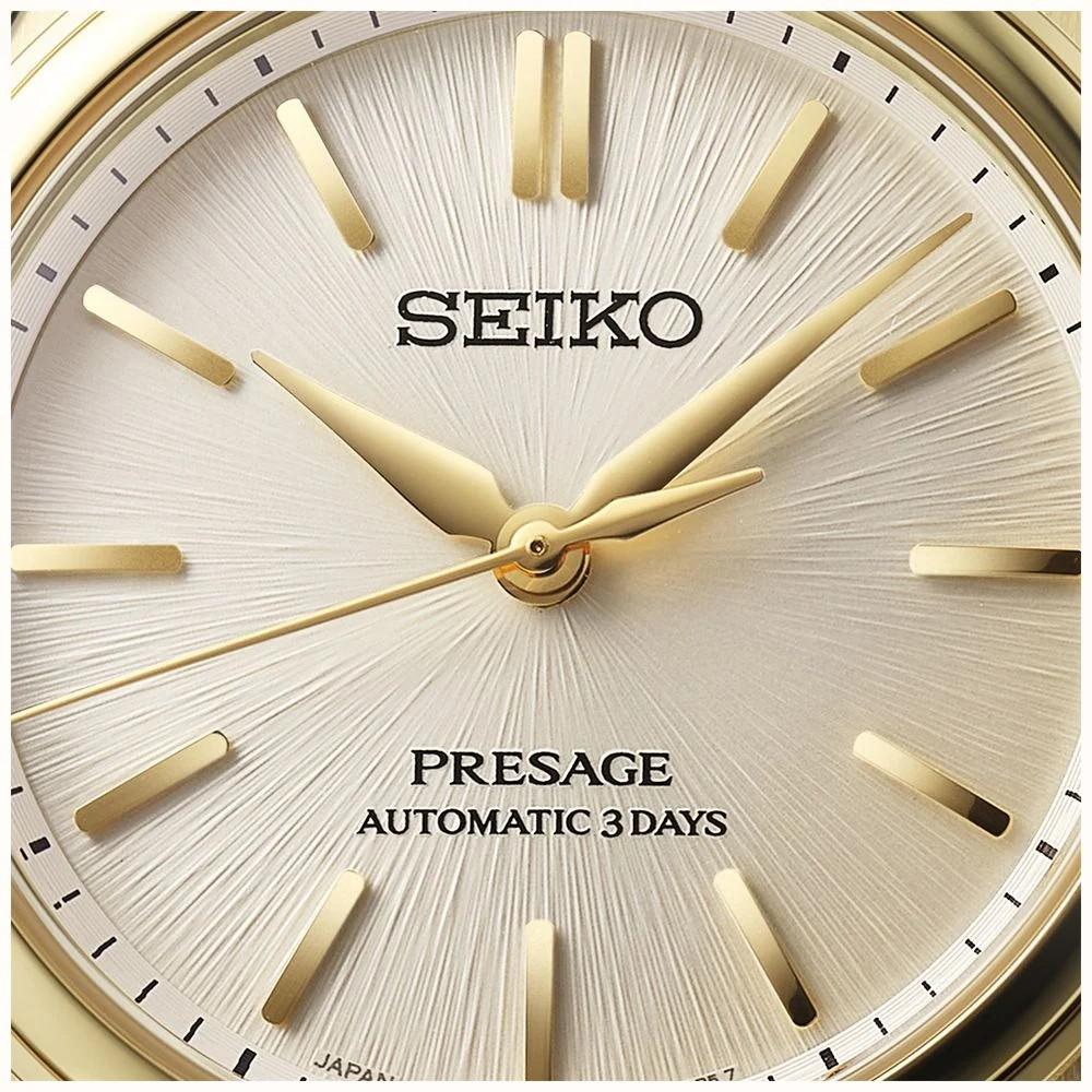 Seiko Часы Presage Classic Series с автоматическим механизмом, 36 мм, сапфировое стекло, нержавеющая сталь, SPB524J1