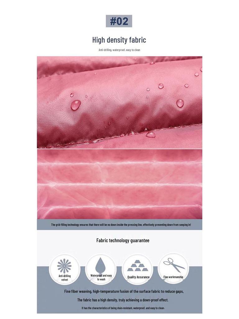 Korean Style Women's Hooded Down Jacket - Lightweight, Warm, Plus Size, Simple and Versatile for Autumn and Winter