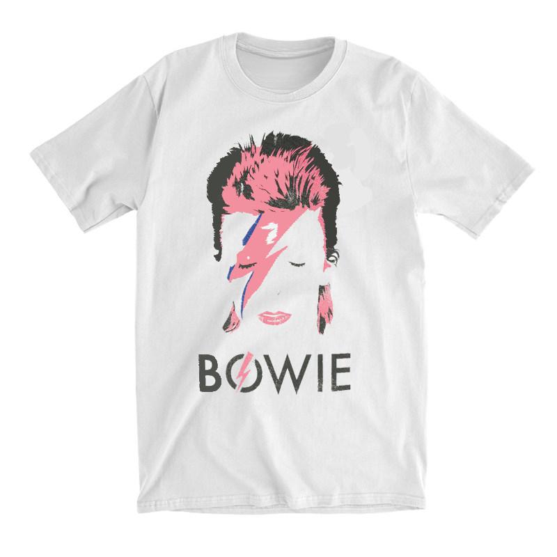 David Bowie Graphic Vintage Unisexs TShirt Unisexs Womens Cotton Y2k Fashion Popular Tee High Quality 2026 Summer T Shirt