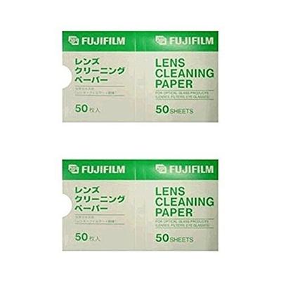FUJIFILM Бумага для чистки линз 50 листов, 2 упаковки - Уход за оптикой, Аксессуары для камеры