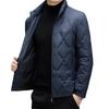 Lightweight Down Jacket, Simple Short White Duck Down Autumn and Winter Men's Warm Stand-up Collar Down Jacket
