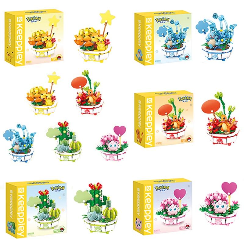 Сборный пазл Строительные блоки Пикачу Чармандер Игрушка Украшения Подарок