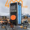 3-in-1 Portable Air Compressor & Tire Inflator, 150 PSI, Emergency Power Bank & LED Light, USB-C Rechargeable, Suitable for Car,