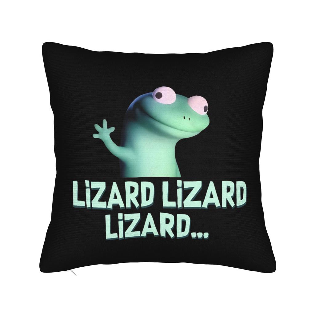 Retro Cartoon Tom Lizard Hoppers Square Pillow Case Cushion Cover Awesome Polyester Decorative Pillowcase for Home x