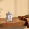 3D Printed Goddess with Cats Figurine, Nordic Mythology Frigga & Double Cats Statue, Artistic Desktop Sculpture Decoration for Home Office