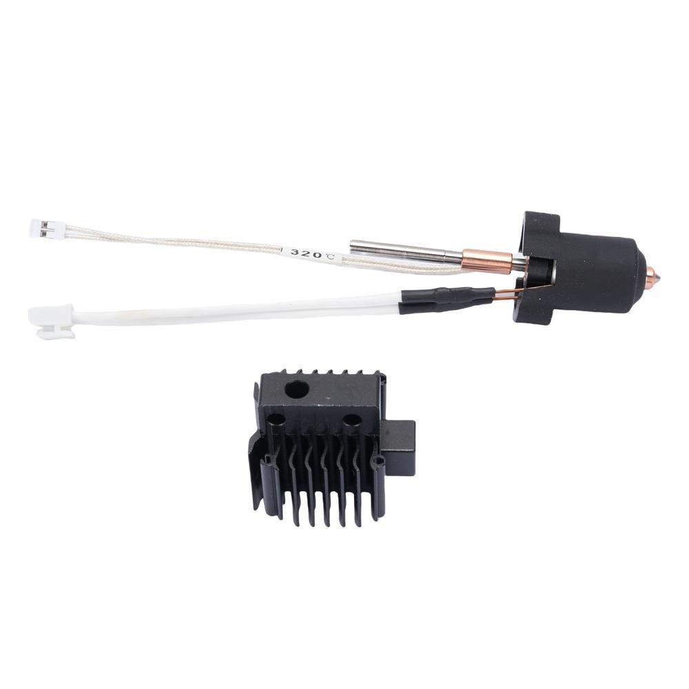 60W Ceramic Heater Hotend Replacement Kit With Heatsink Quick Swap Nozzle Hotend For 3D Printer