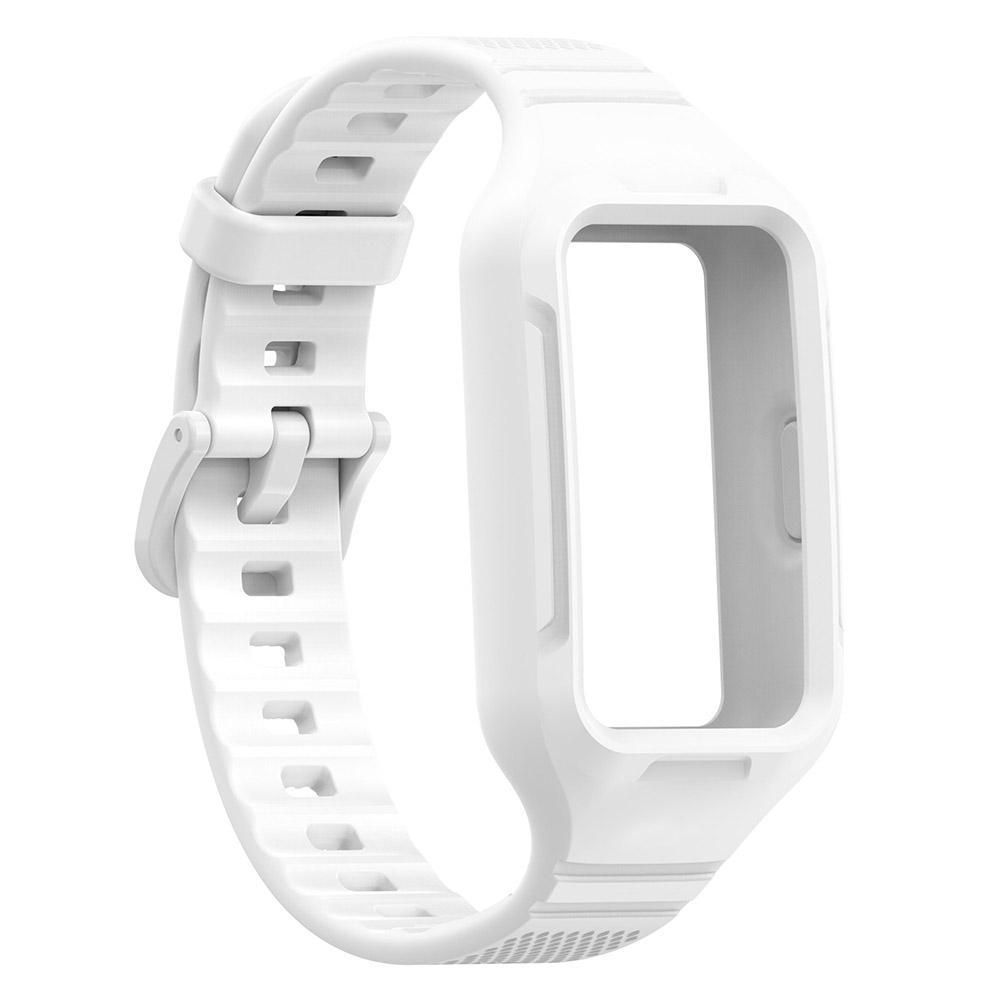 Силиконовый ремешок для Huawei Band 9 8 7 6, браслет для Honor Band 6/Honor Band 7, встроенный ремешок + чехол